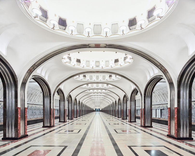 Mayakovskaya métro moscou