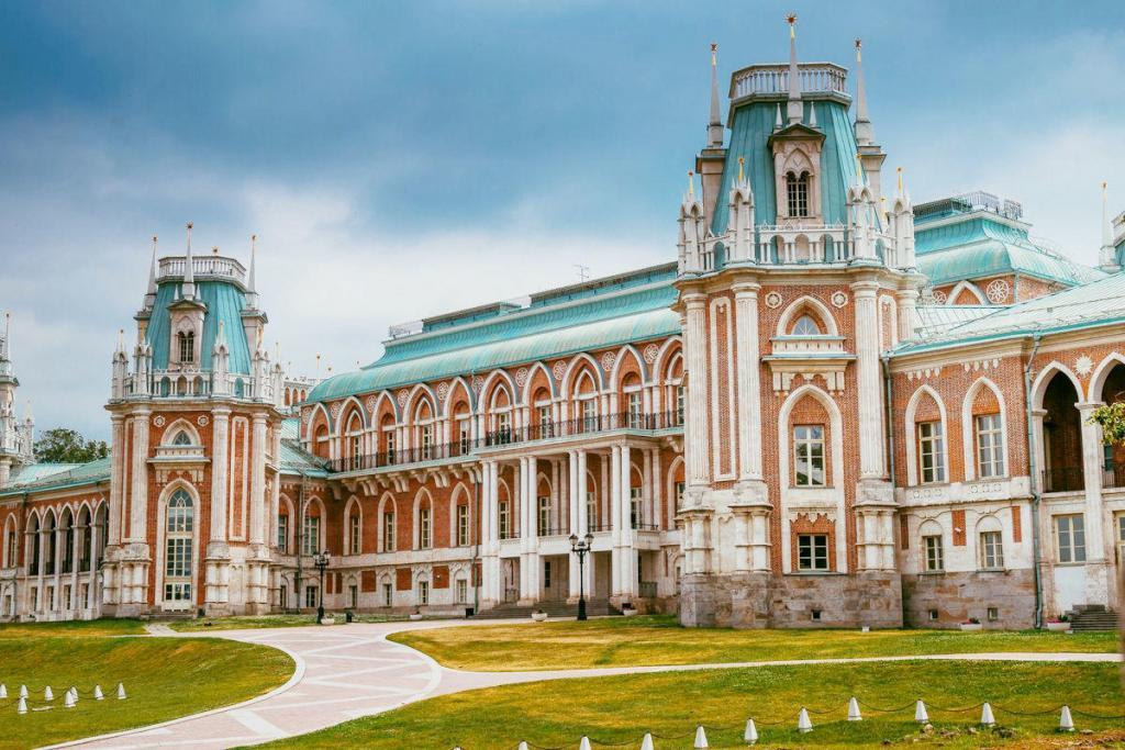 Le grand palais Tsaritsyno