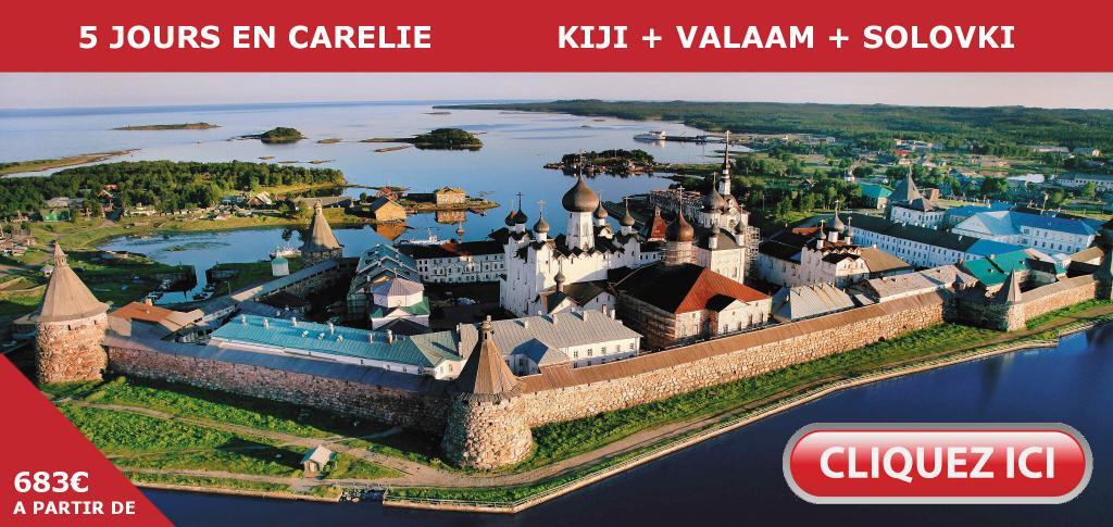 Carélie Voyage Kiji Solovki Valaam