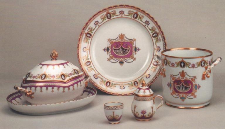 Manufacture impériale de porcelaine russe - Alexandre de Russie