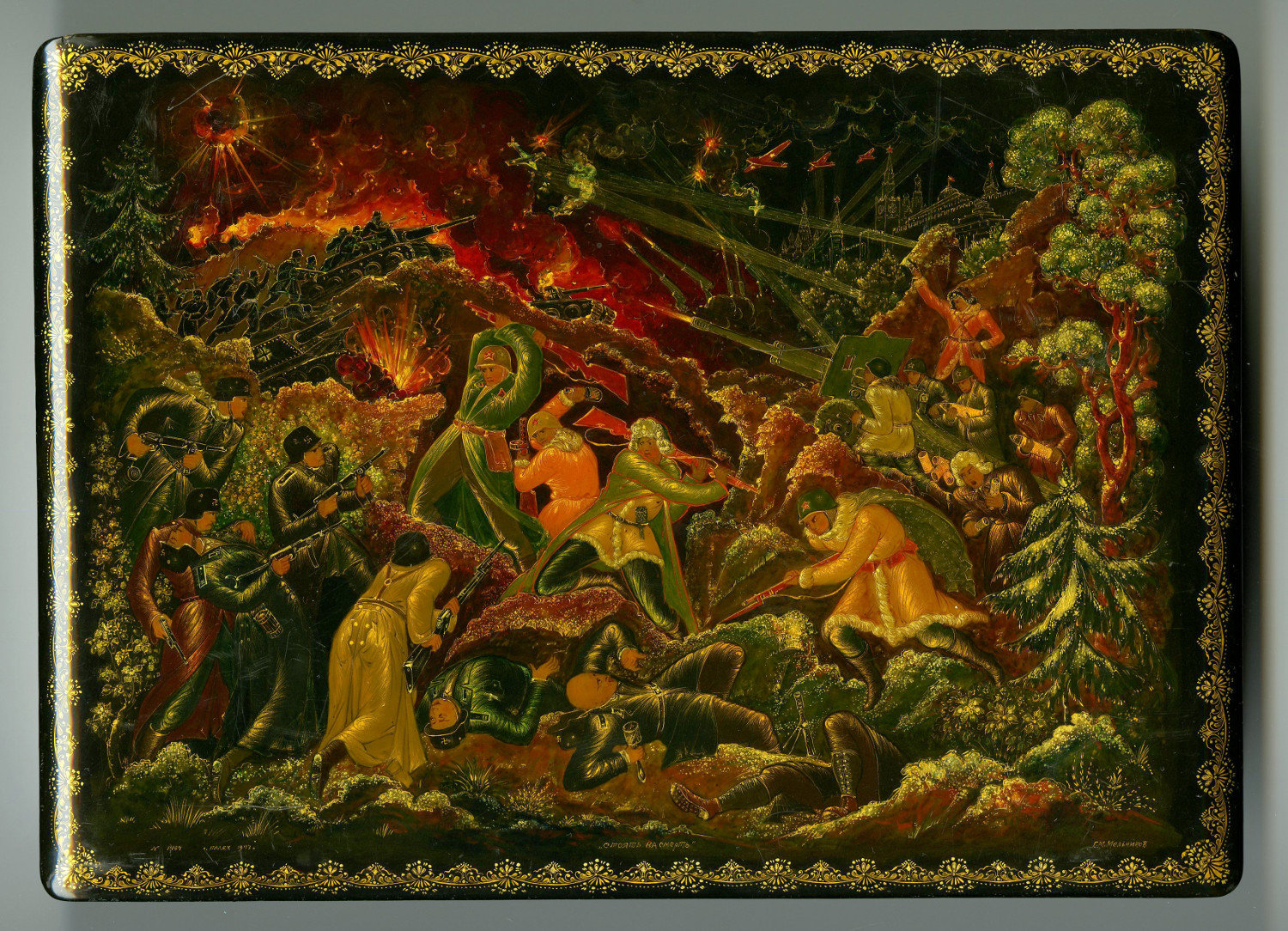 La miniature de Palekh - Alexandre de Russie